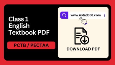 Class 1 English Punjab textbook PDF by PCTB / PECTAA