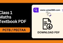 Class 1 Maths Punjab textbook PDF by PCTB / PECTAA