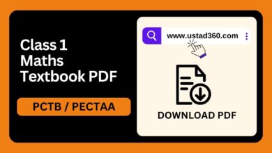 Class 1 Maths Punjab textbook PDF by PCTB / PECTAA