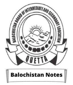 Balochistan Boards Helping Notes