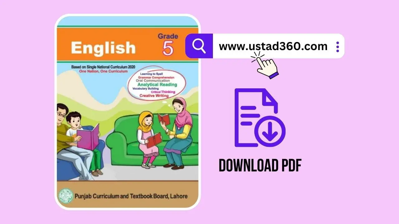 class 5 english punjab text book pdf