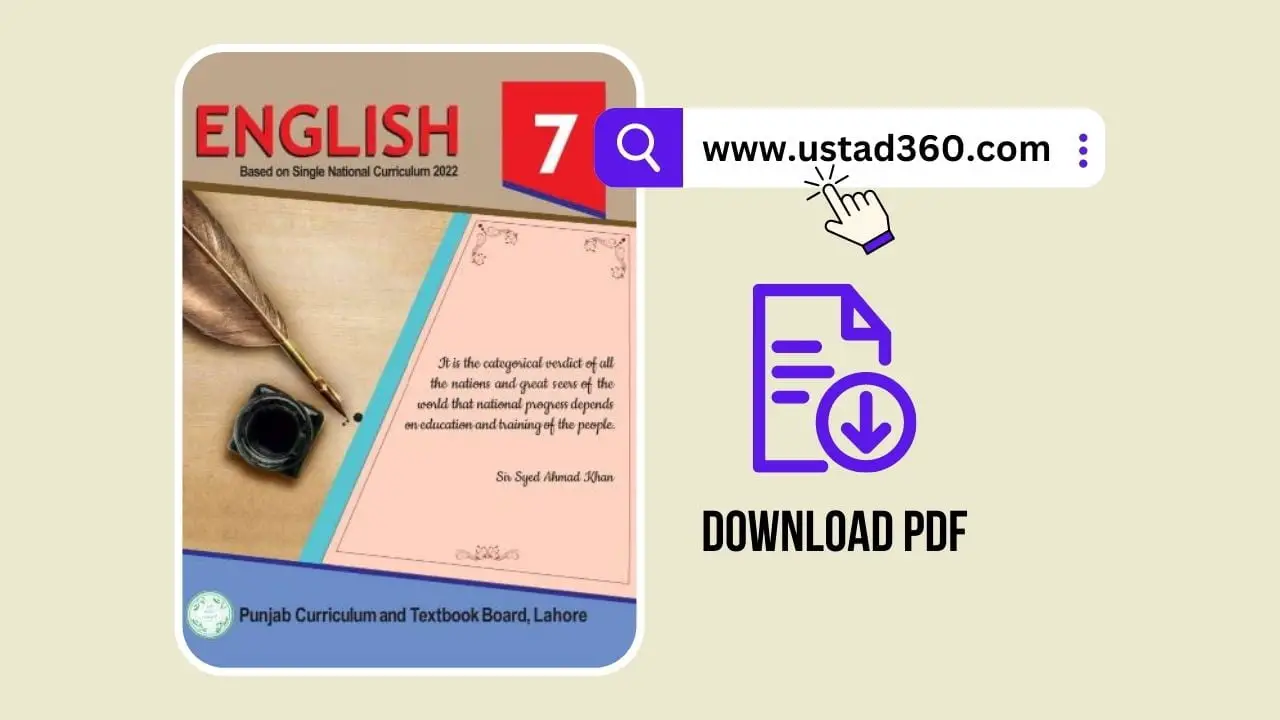 class 7 english textbook 2024 pdf