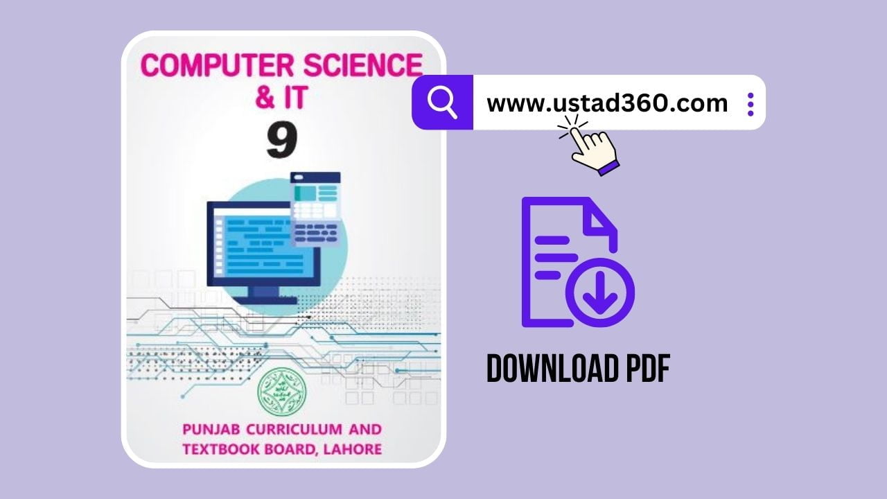 9th Class Computer English Medium Text Book PCTB - Ustad360