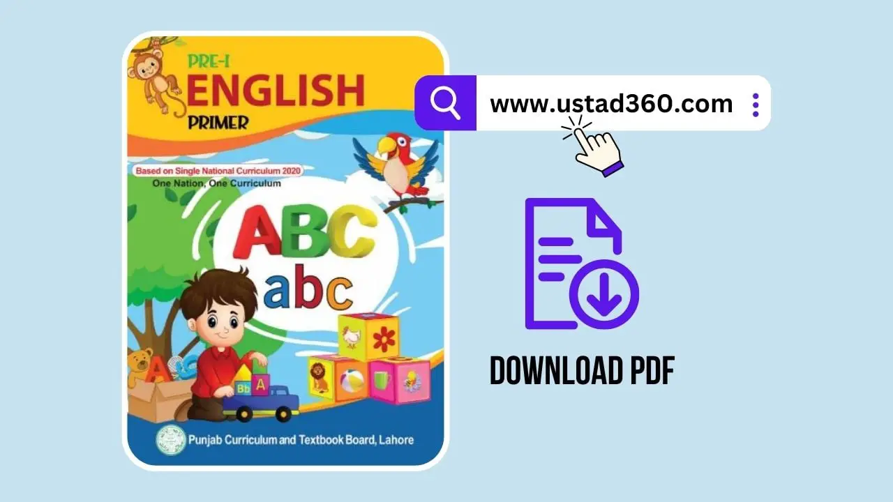 Pre 1 english primer punjab textbook 2025 pdf ustad360
