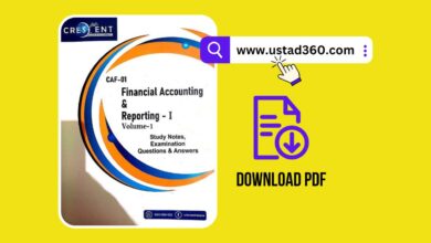 CA FAR 1 Book 2023 PDF (Volume-1) Crescent College