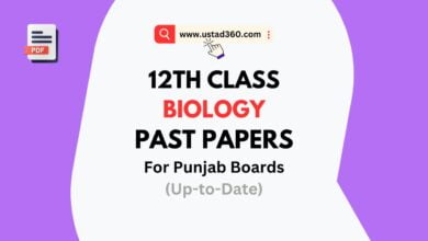 2nd Year / 12th Class Biology Past Papers for Punjab Boards