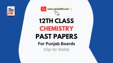 12th class / 2nd year chemistry past papers pdf download