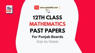 2nd year / 12th class maths past papers pdf download