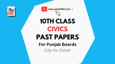 Download Matric 10th Class Civics Past Papers PDF for Punjab Boards