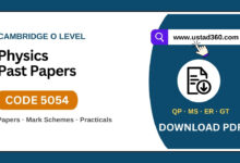 Cambridge O Level Physics 5054 past papers download